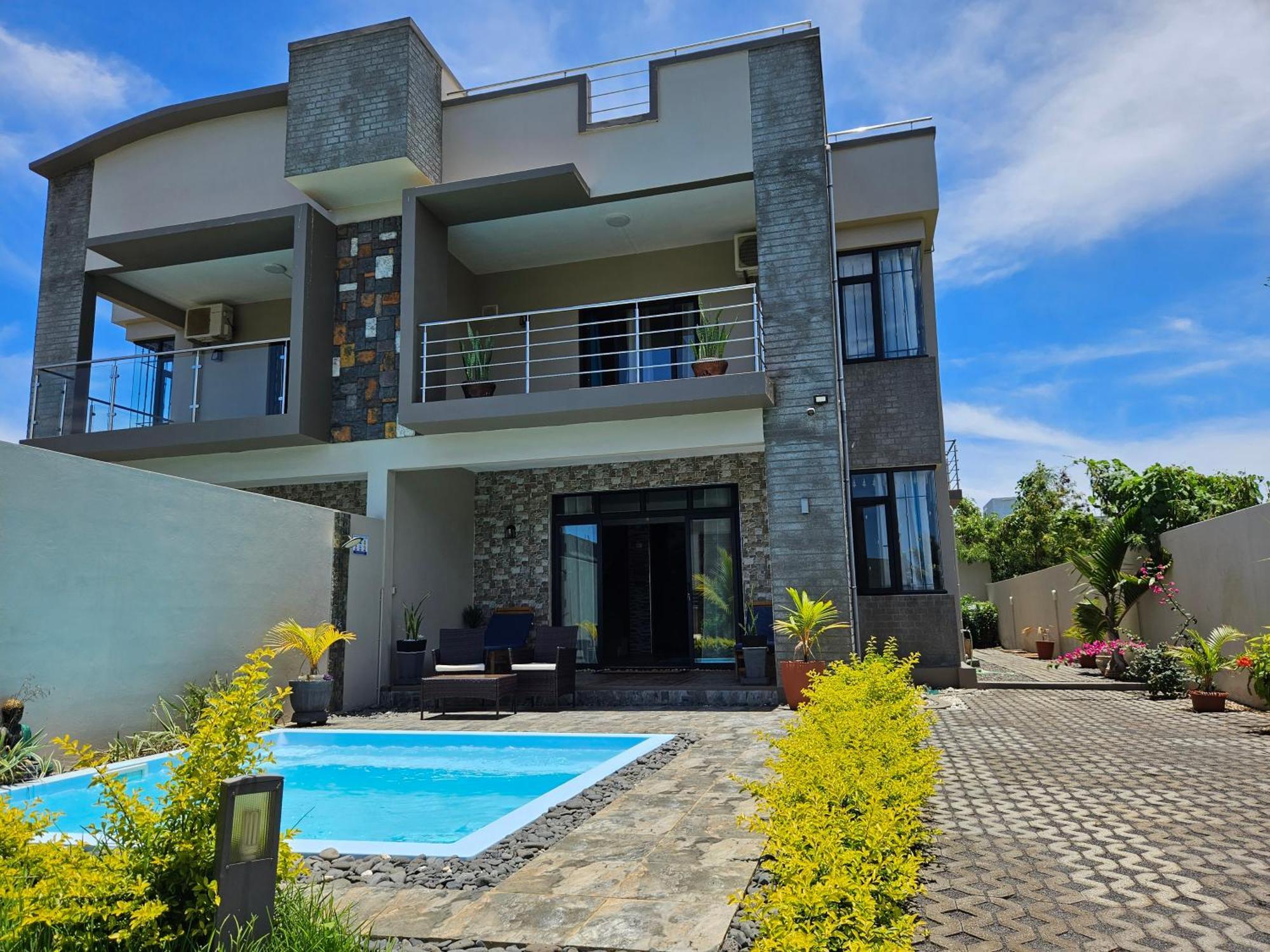 Villa Aahana - Flic En Flac Екстер'єр фото